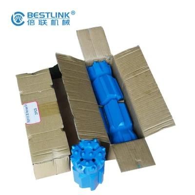 R22/R25/R28/R32/T38/T45/T51/Gt60 Carbide Tipped Threaded Button Bits for Top Hammer ...