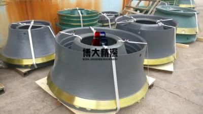 Swedala CH440 Cone Crusher Wear and Spare Parts Plates Mantle and Concave