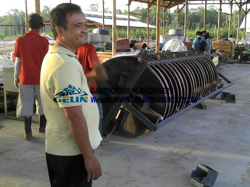 Magnetic Iron Sand Rougher Gravity Spiral Clean Concentrator Spirals