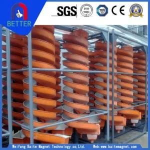 ISO9001 6-8tph Capacity Mineral Spiral Chute for Iron/Tungsten/Tantalum/Niobium/Gold/Coal