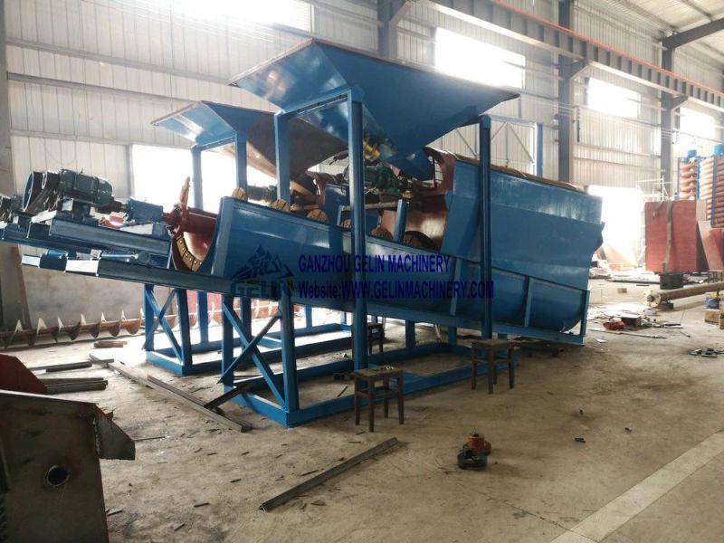 Full Sets Alluvial Rock Deposit Silica Sand Processing Equipment