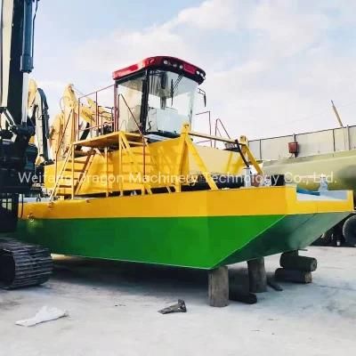 4000 Kg Dragon Weed Harvester for Cutting Hyacinth