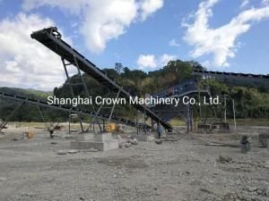 Gravel Belt Conveyor with Hopper