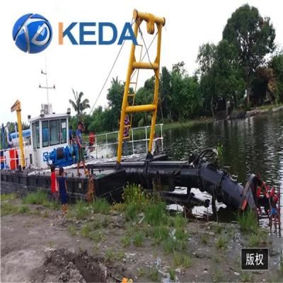Keda Full Hydraulic Dredger Machine Gold Mining Dredge Sand Mining Dredger for Dredging ...