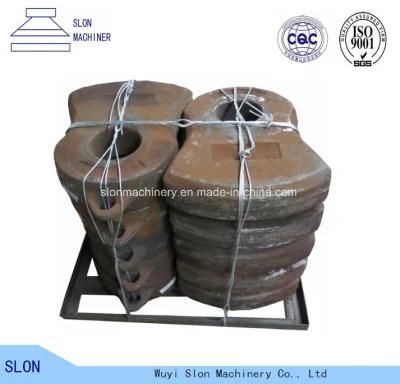 High Manganese Steel Stone Crusher Plate Hammer with Superior Quality