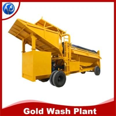 ISO Approved Mini Mobile Gold Trommel Screen