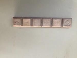 White Iron Domite Wear Block CB25n CB40n