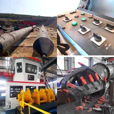 Customized Cummins Engine Rexroth Hydraulic Cutter Suction Dredger with GPS