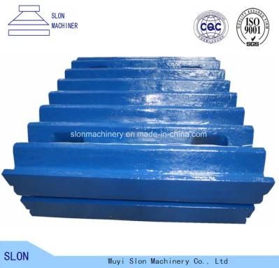 Manganese Steel Parker Osborn Telsmith Jaw Crusher Spare Parts Toggle Jaw Plate