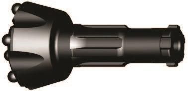 Bulroc Mining Tool Br1 DTH Hammer and Rock Bit for Mine Blasting Hole Drilling