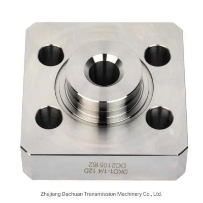 Mining Machinery Excavator Part Flange Oil Tubing Seat