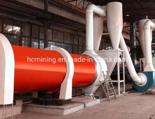 CE Certification Biomass Wood Chips Rotary Screw Drum Dryer