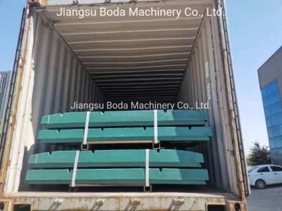 High Manganese Steel Nordberg Jaw Crusher Wear Spare Parts C125 Fixed Jaw Plate