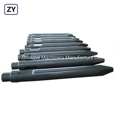 Excavator Rammer S56 S82 S84 Stone Rock Hydraulic Breaker Hammer Chisel