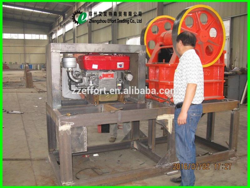 High Performance Portable Jaw Crusher Mobile Jaw Crusher