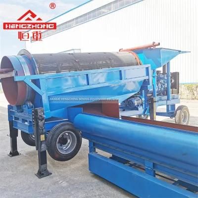 Hotsale 30-200 Tph Placer Gold Washing Machine Trommel Screen
