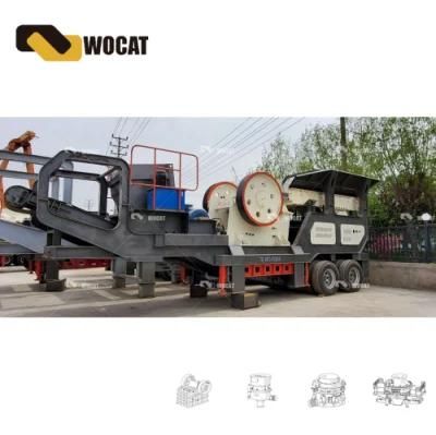 High Crushing Ratio Portable Jaw Crusher Plant (S-E69)