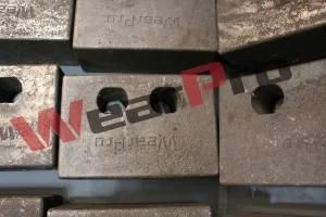 Crusher Carbide Wear Bar for Wear Protection (63HRC BIMETALLIC)