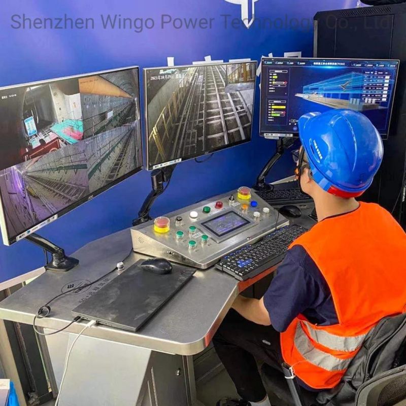 55t Autopilot Locomotive Battery Powered for Utility Tunnel/Water Tunnel