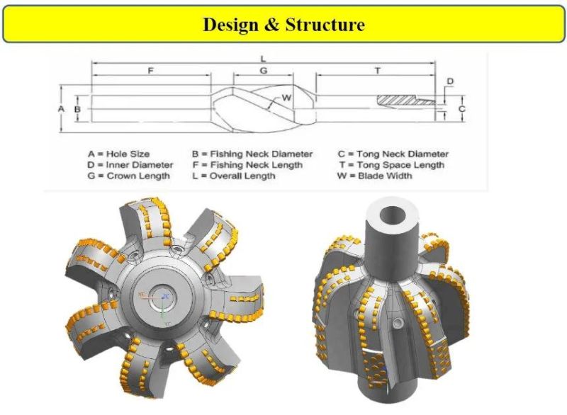 Rock Cutting Tool 16 Inch PDC Diamond Hole Opener /Hole Reamer/ Drill Hole Rock Drilling Rigs Tools