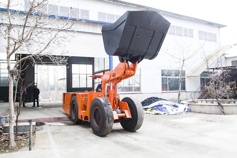 Chinese factory electric mining underground side seat wheel loaders with cable