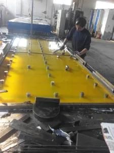 Mineral Dewatering Polyurethane PU Screen Shaken Mesh Panel for Coal Machine