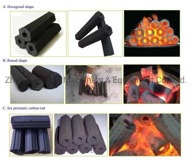 Energy Saving Charcoal Powder Briquette Making Machine for Sale