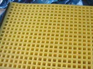 Chinese Manufacturer Polyurethane Injection PU Long Hole Screen Panel on Mining Industry