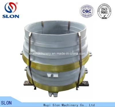 High Manganese Casting Sandvik Cone Crusher Spare Parts Bowl Liner Concave and Mantle