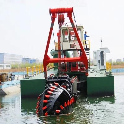 Hydraulic Control System Water Flow 7000 Cubic Meter Cutter Suction Sand Dredger for Sale