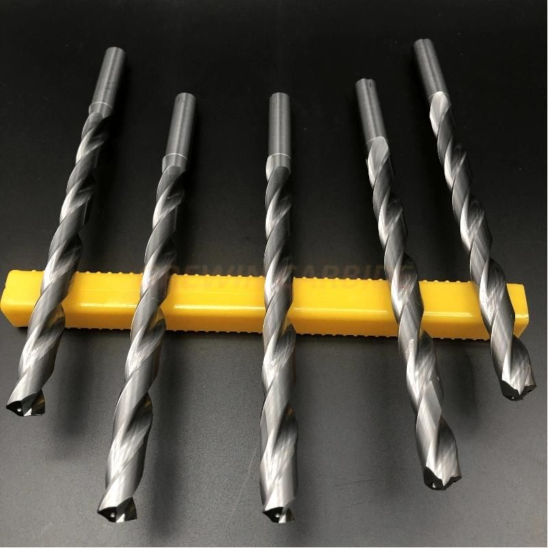 Gw Carbide Drilling Tool-Tungsten Carbide Coolant Hole Drill Size 31/64"X6"X8" for Machining 12L14steel