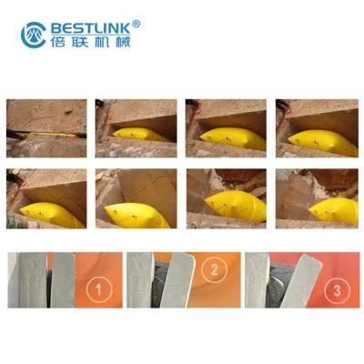 Block Pushing Tools Pnuematic Pillow for Quarrying Granite and Marble
