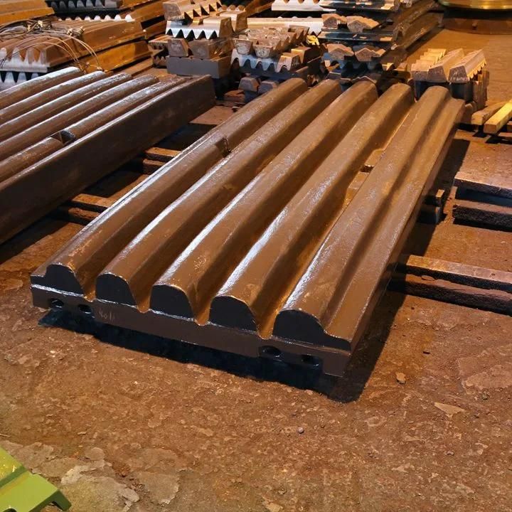 Good Quality Low Price Manganese Steel Casting Shanbao Jaw Plate PE400*600