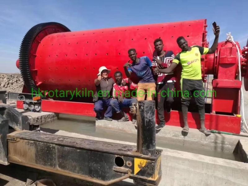 0.65-2tph Small Cement/Gold Ball Mill/Ceramic Ball Mill Continuous Ball Mill