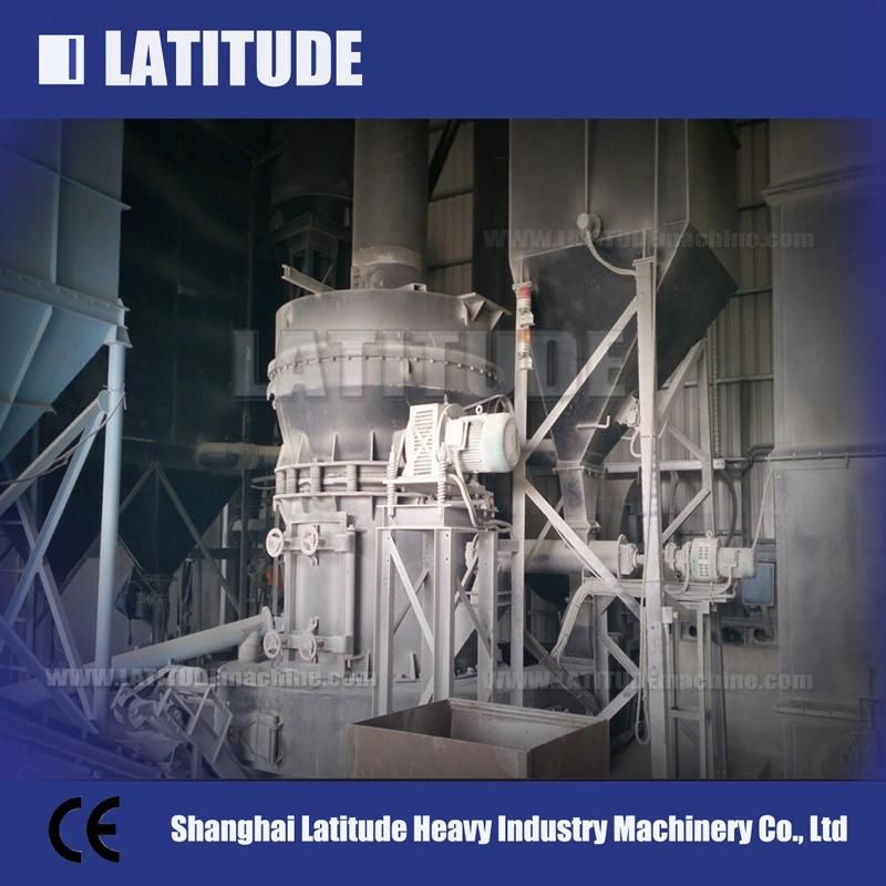 Gypsum Plaster Powder Production Line High Pressure Grinder Mill 80-325mesh