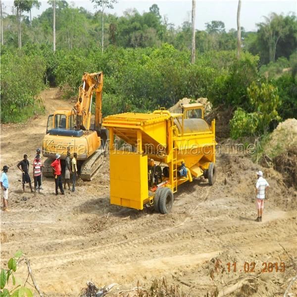 Gold Mining Washing Processing Equipment Sand Vibrating Screen Machine Ore Trommel Wash Plant