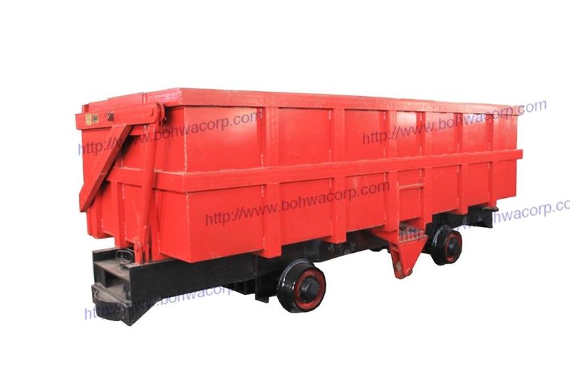 0.6cbm Volume Tipping Bucket Side Dumping Mine Car