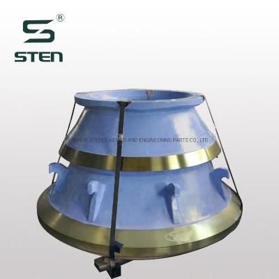 Huayang S155b Combined Hyraulic Crusher Parts, Concave and Mantle