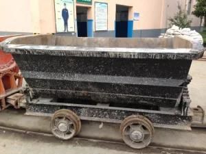 Underground Rail Wagon Bucket Tipping 0.5m&sup3; Mining Cart
