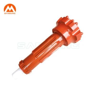 Solar System Pile Installation Borehole Drilling Hard Rock Borewell DHD350 165mm DTH ...