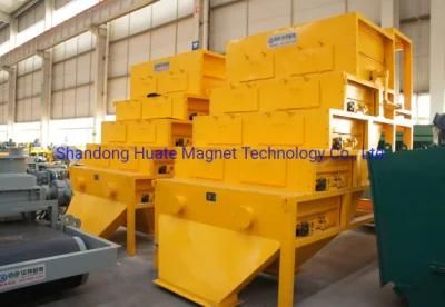 12000 GS Dry Magnetic Separator for Iron Removal NdFeB Magnet Permanent Bar 15000 Gauss -1 ...