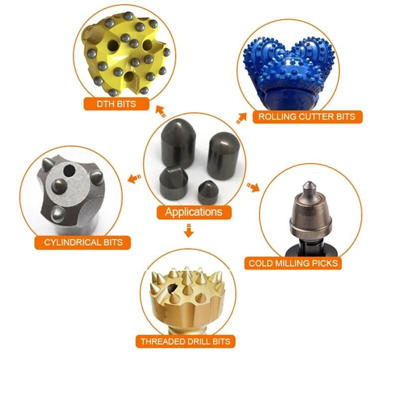 Tungsten Carbide Mining Tools for Rock Drill Made in China