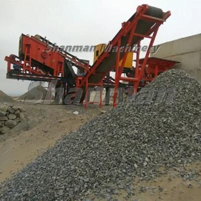 10tph Capacity Small Mobile Road Crusher