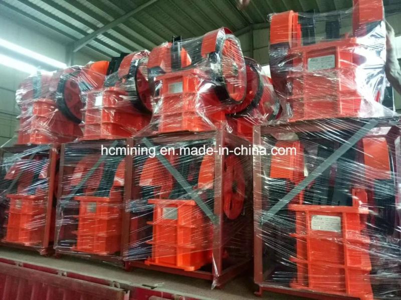 Small Mobile Diesel Engine Stone PE150*250 Jaw Crusher