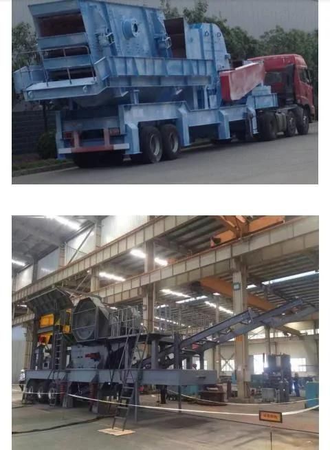 Portable Crushing Plant, Mobile Crusher for Construction