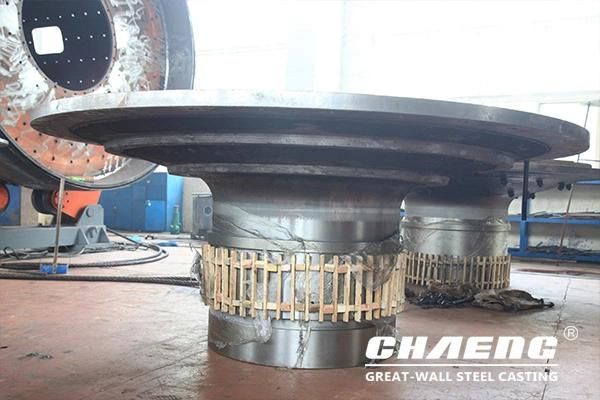 Heavy Casting Parts Ball Mill End Cover