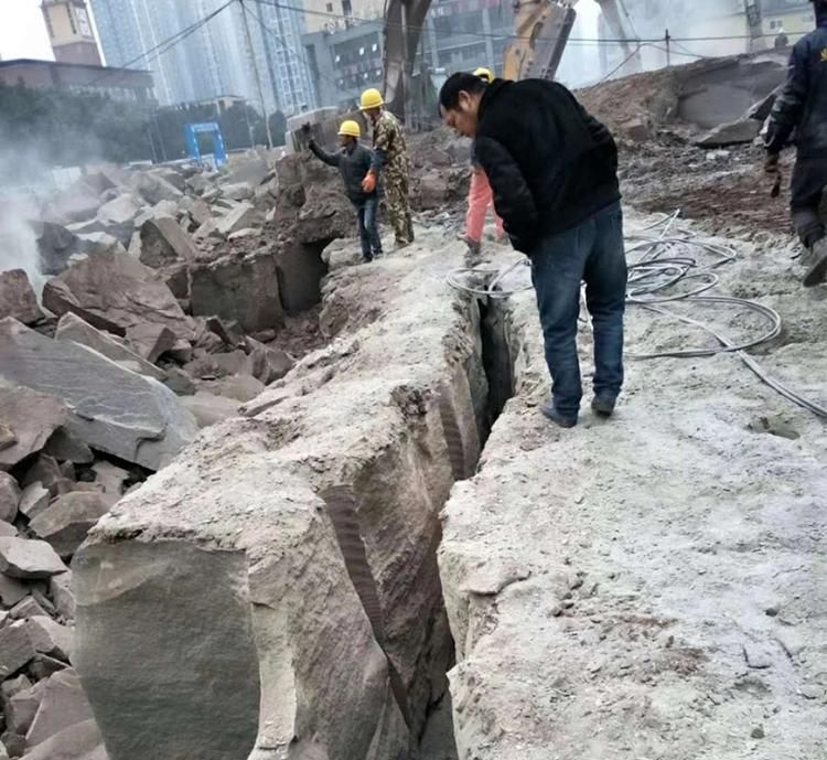 Hydraulic Rock Drill Splitter Rock Cracking Machine