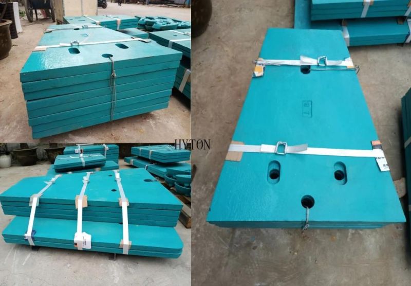 Jaw Crusher Cheek Plate Suit Nordberg C200 C150 C130 Stone Crusher Replacement Spare Parts