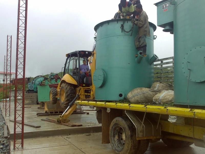 New Designed Double Impeller Energy-Saving Leaching Agitator Tank
