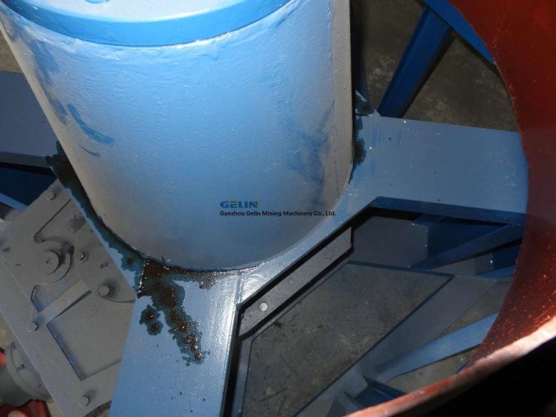 Round Gold Wet Grinding Pan Mill for Gold Separating